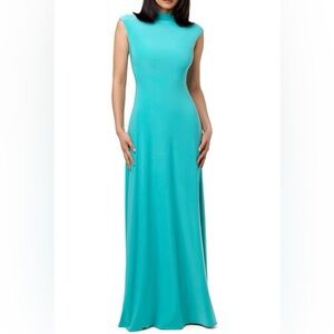 Naked Wardrobe Vibrant Blue Maxi Dress